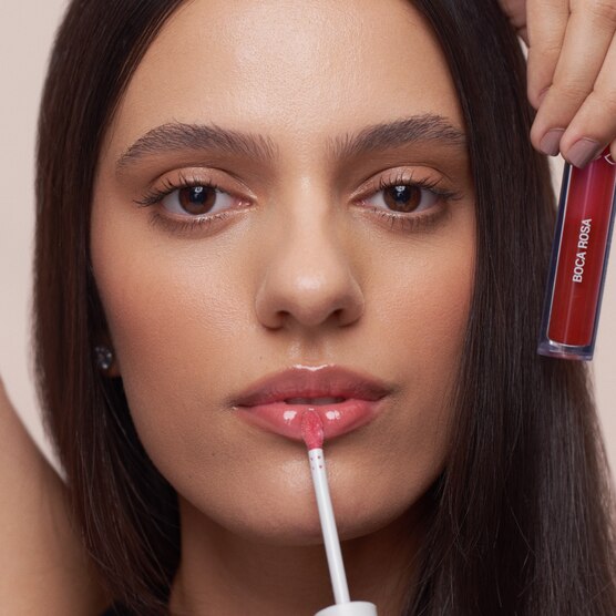 GLOSS BALM VERMELHO TRANSLUCI BOCA ROSA